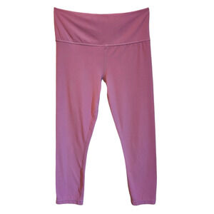 Athleta Women's Capri Leggings Pink Size Small